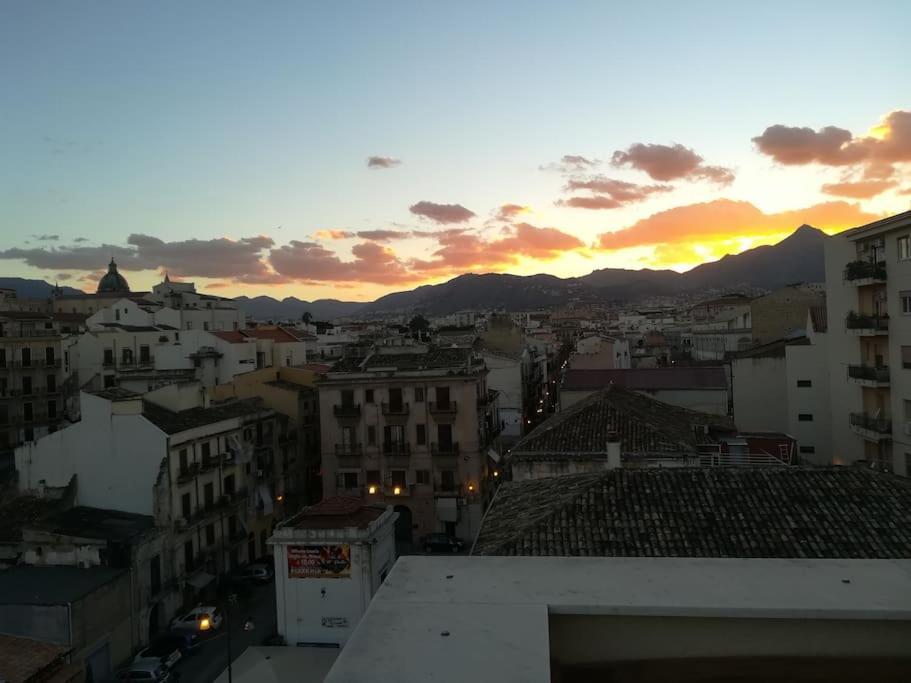 A Terrace In The Heart Of Palermo Lägenhet Exteriör bild