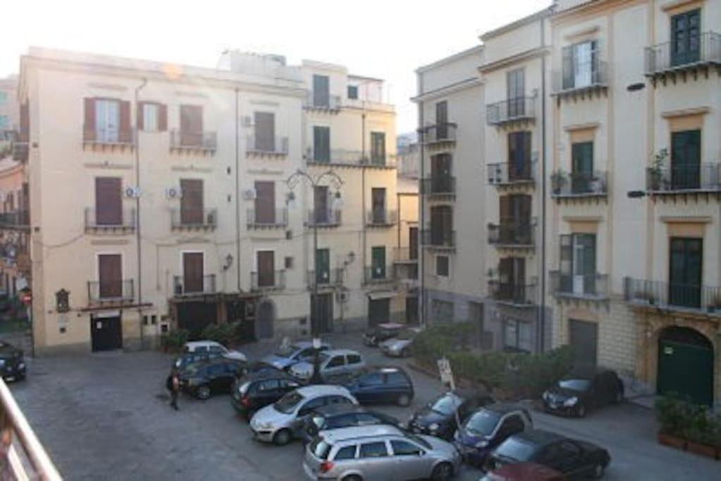 A Terrace In The Heart Of Palermo Lägenhet Exteriör bild