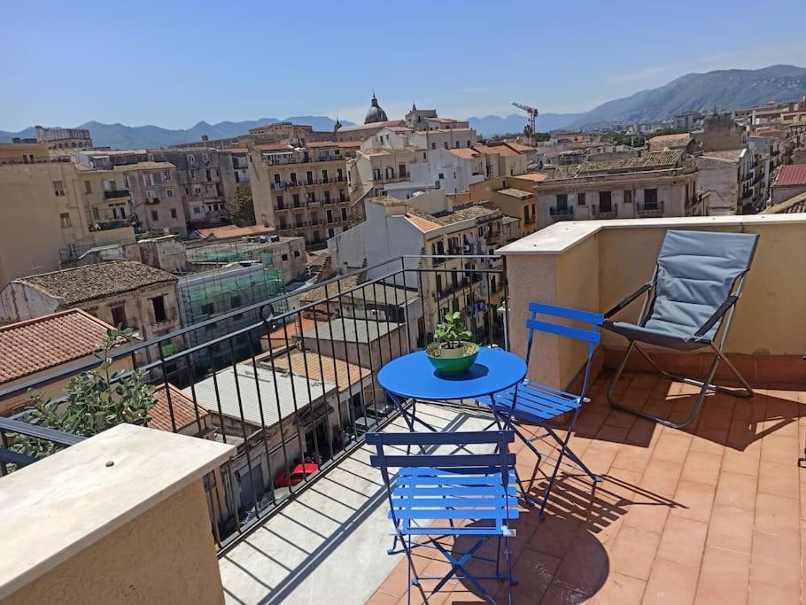 A Terrace In The Heart Of Palermo Lägenhet Exteriör bild