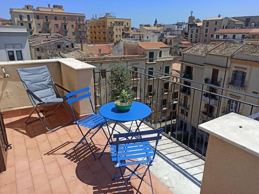 A Terrace In The Heart Of Palermo Lägenhet Exteriör bild